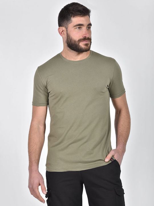 Clever T-shirt Khaki