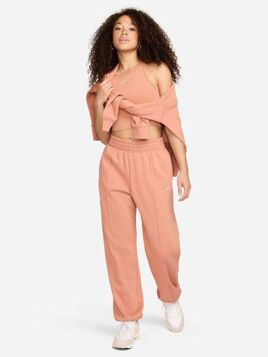 Sportswear Γυναικεία Αθλητική Μπλούζα Αμάνικη Πορτοκαλί