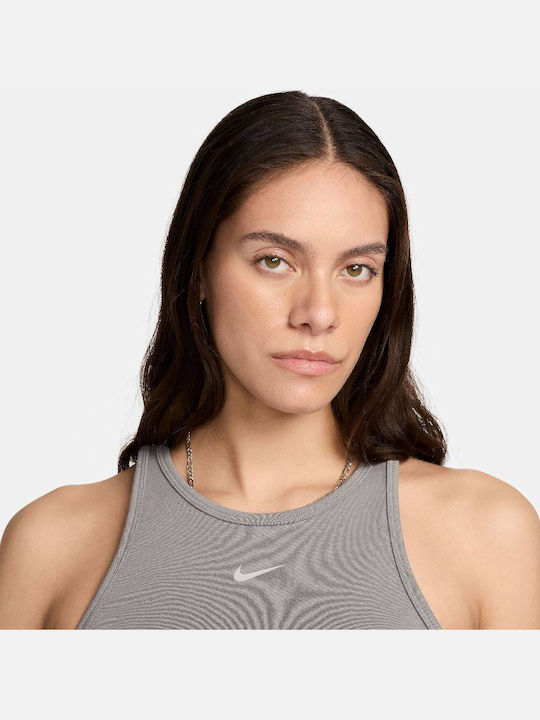 Sportswear Women's Athletic Blouse Sleeveless Gray