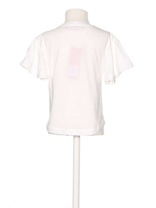 Agatha Ruiz De La Prada Kids Blouse Short Sleeve White