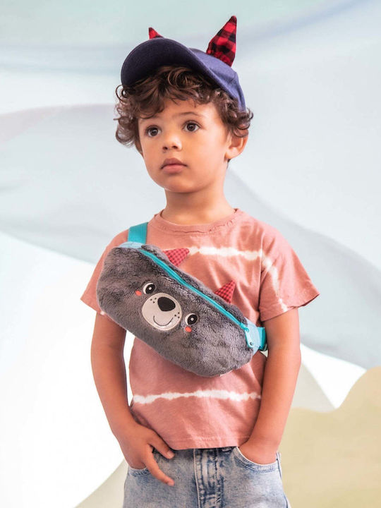 Lilliputiens Tasche Kinder Bauchtasche Gray 26cmx6cmcm
