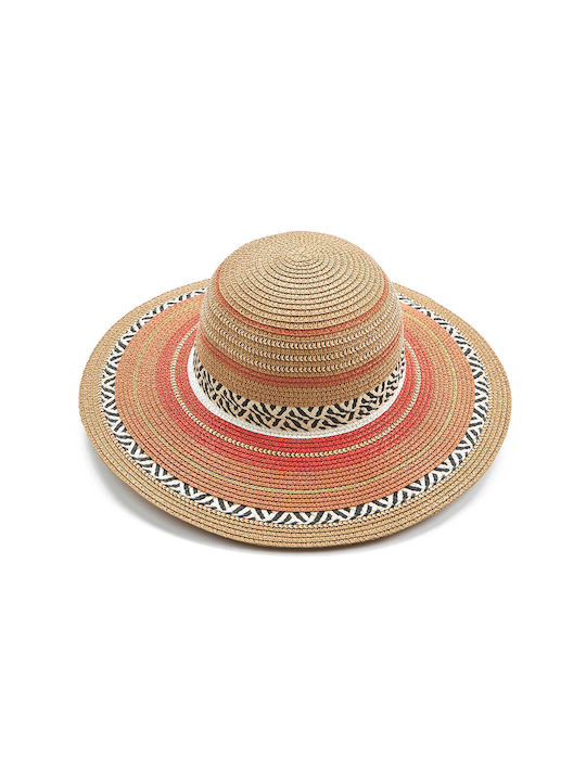 Verde Wicker Women's Hat Orange