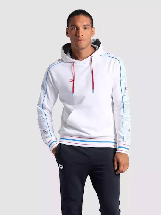 Arena Men's Sweatshirt with Hood White