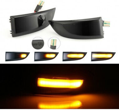 Renault Φλας Led για Renault Laguna / Fluence / Megane / Grand Scenic / Latitude / Scenic 2τμχ