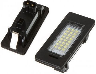 Lumini pentru plăcuțele de înmatriculare Lumini LED pentru BMW E39 / Magazin online / Magazin online / E90 / E91 / E92 / Seria 5 / E60 / F10 50000 2buc