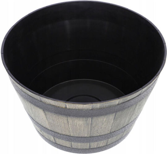Planter Wooden Brown 38x38x28cm.