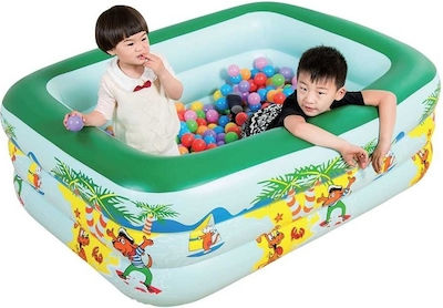 Kinder Pool PVC Aufblasbar 150x100x45cm