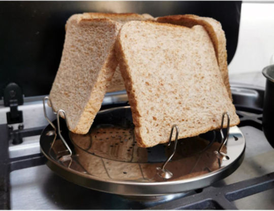 Camping Toaster Stainless Steel by Origin Outdoors