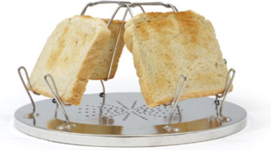 Camping Toaster Stainless Steel by Origin Outdoors