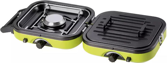 Doppelkompakt + Grill Doppel Campingkocher