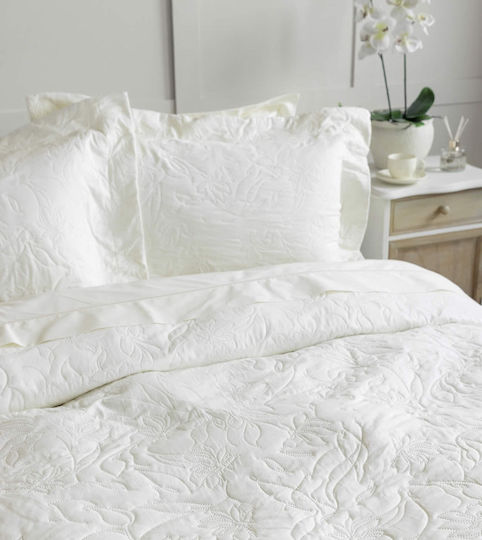 Nima Eternal Σετ Υπέρδιπλο Off White 240x260cm 3τμχ Nima Eternal Σετ Υπέρδιπλο Off White 240x260cm 3τμχ