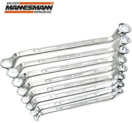 Mannesmann Set de 8 Simple Chei poligonale