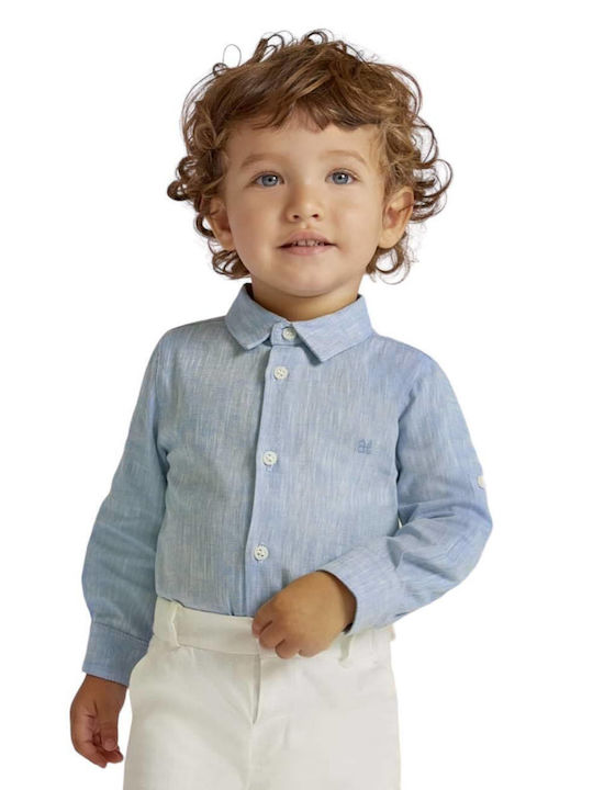 Abel & Lula Kids Shirt Light Blue