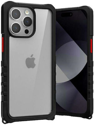 Mercury Bumper Plastic / Silicone Black (iPhone 15 Pro)