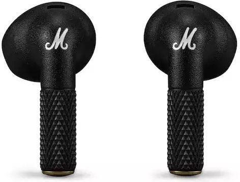 Marshall Minor IV Earbud Bluetooth Handsfree Earphones with Sweat Resistance and Charging Case Black