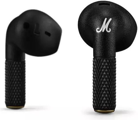 Marshall Minor IV Earbud Bluetooth Handsfree Ακουστικά με Αντοχή στον Ιδρώτα και Θήκη Φόρτισης Μαύρα