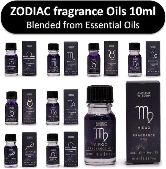 Ancient Wisdom Aromatic Oil Zodiac sign of Aquarius 10ml 1pcs AW-2237-12