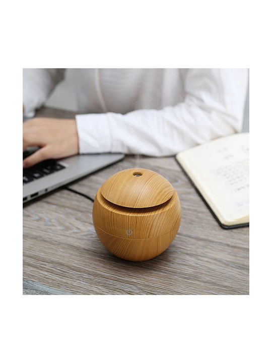 Aromatherapy Led Συσκευή Αρωματοθεραπείας Υπερήχων με Χρονοδιακόπτη 200ml E135
