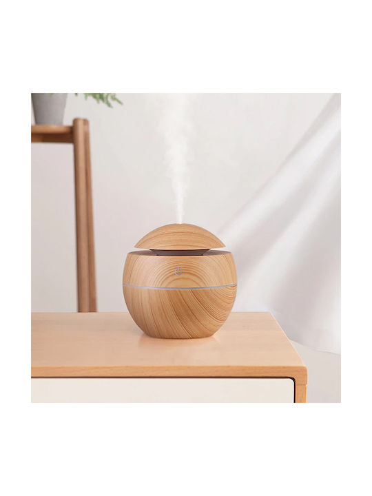 Aromatherapy Led Συσκευή Αρωματοθεραπείας Υπερήχων με Χρονοδιακόπτη 200ml E135