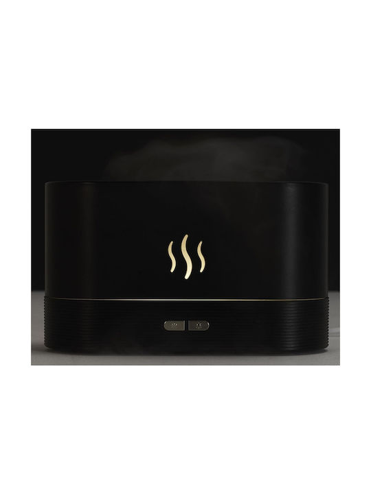 The Home Deco Factory Led Συσκευή Αρωματοθεραπείας Μαύρη 180ml VE6068