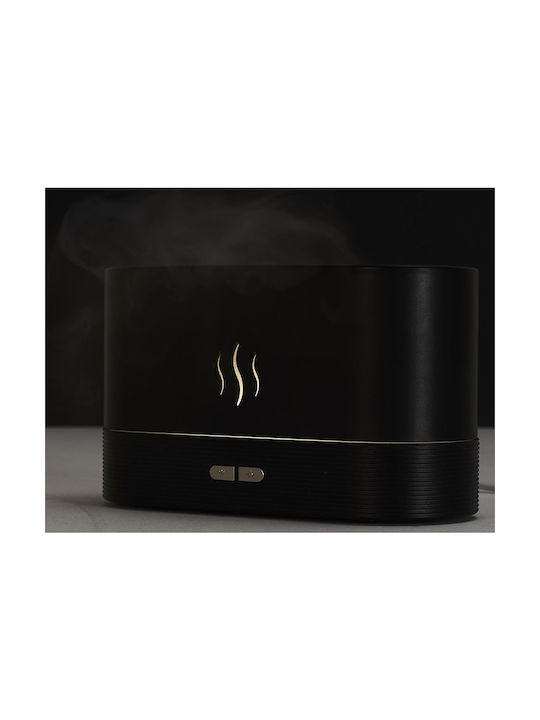 The Home Deco Factory Led Συσκευή Αρωματοθεραπείας Μαύρη 180ml VE6068