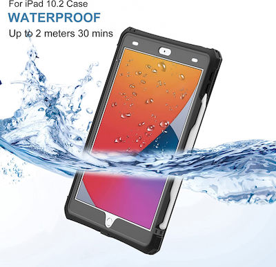 Shellbox Waterproof Black iPad 10.2" (2019 / 2020 / 2021)