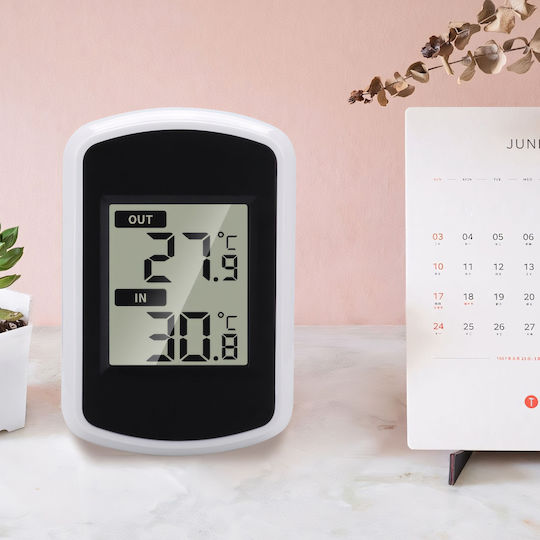 E707 Wireless Stație meteorologică Digital Tabelul Alb