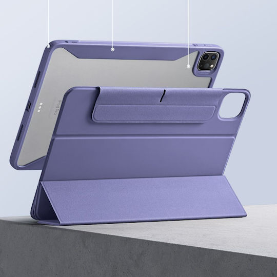 ESR Rebound Hybrid Umschlag Rückseite Robust Lila (iPad Pro 2024 11")