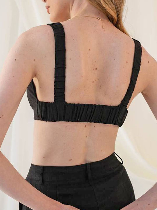 Mind Matter Manor Bluse Black