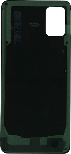 Samsung Καπάκι Μπαταρίας Μαύρο για SAMSUNG A315F Galaxy A31