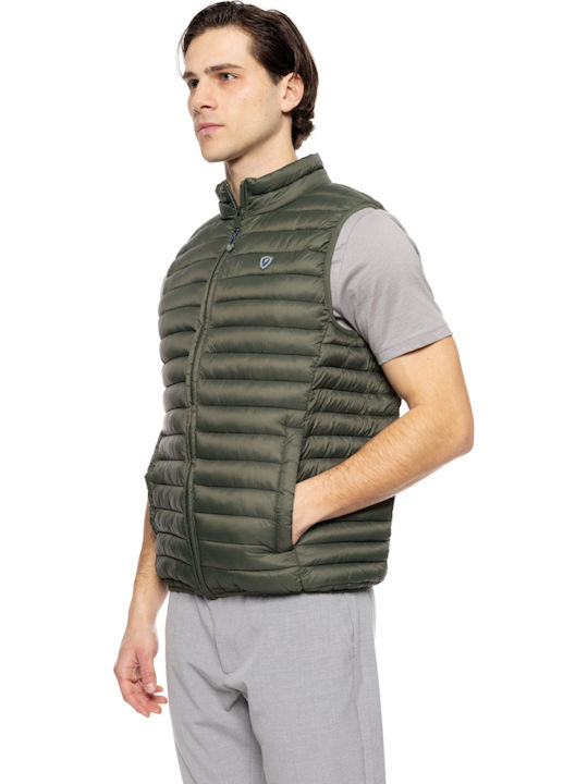 Sleeveless Jacket Green
