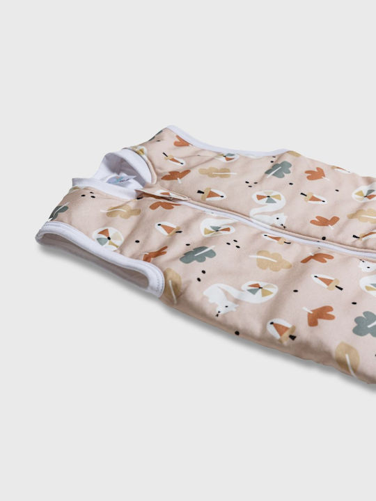 Tender Spring Sleeping Bag with Feet Classic 1 Tog Nude with Detachable Sleeves