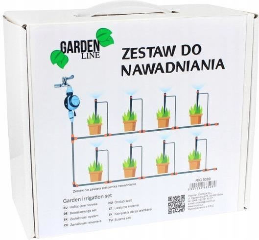 Gardenline Duza de Irigare 71buc Black