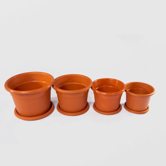 Casserole Dish Tray 33x26 Cm Brown Plastic