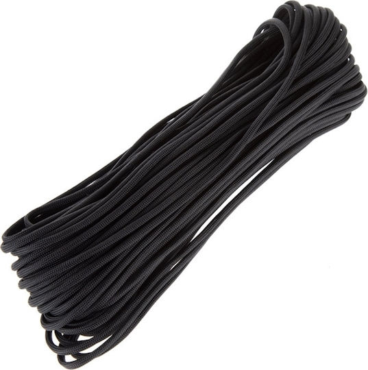 Snur Paracord Premium Ideallstore Black 30 M