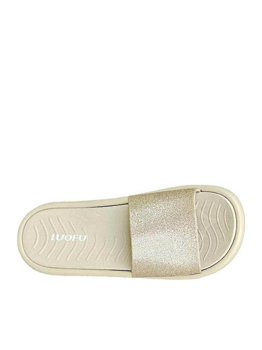 Slides in Gold Colour