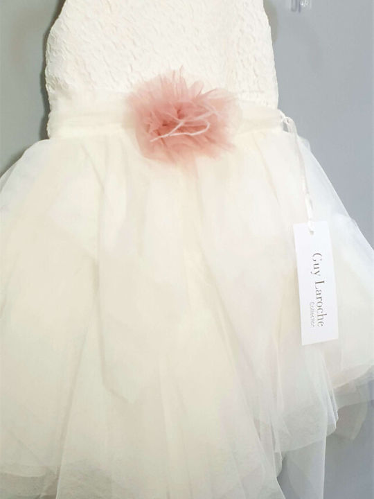 Комплект за кръщене за момиче Балерина Име Облекло Guy Laroche 10 части Pk-261