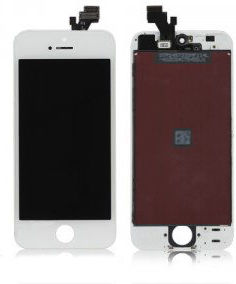 Apple Οθόνη mit Touchscreen für iPhone 5 (Weiß)