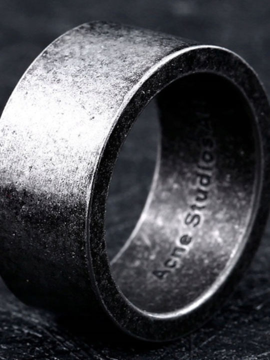 Vikings 316L Steel Silver Amulet Ring