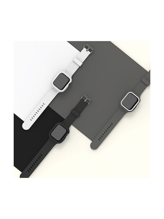 Araree Plastic Case in Black color for Apple Watch 44/45mm