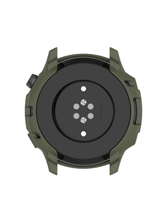 Carcasă de Silicon în culoarea Verde pentru Amazfit GTR 4, GTR 4 Pro