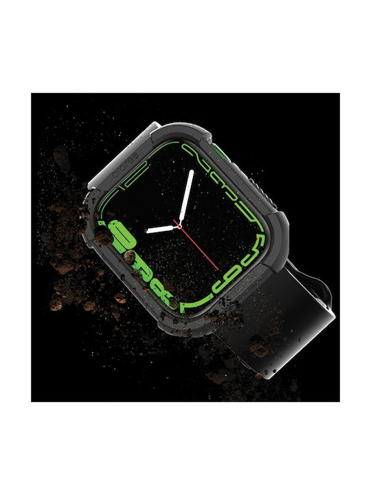 Araree Θήκη Σιλικόνης σε Μαύρο χρώμα για το Apple Watch 41mm