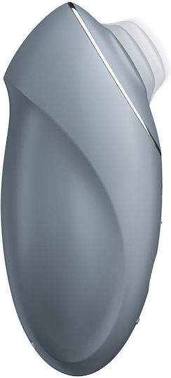 Satisfyer Tap & Climax 1 Κλειτοριδικός Δονητής με Απομακρυσμένο Έλεγχο 14.5cm Γκρι