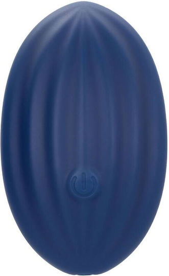 Calexotics Cashmere Velvet Curve Vibrator 10.25cm Blue