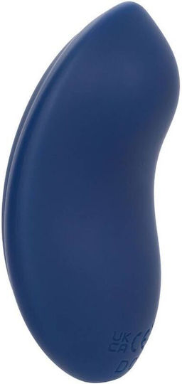 Calexotics Cashmere Velvet Curve Vibrator 10.25cm Blue