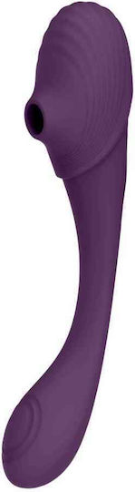 Shots Mirai Double Vibrator 23cm Purple