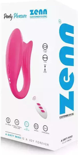 Zenn Panty Pleasure Vibrator pentru cupluri 9cm Roz