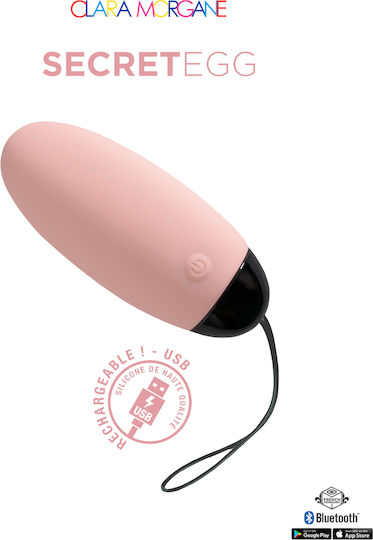 Clara Morgane Pro Mini Δονητής Egg 7.9cm Ροζ