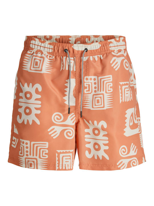 Jack & Jones Herren Badebekleidung Shorts Carnelian