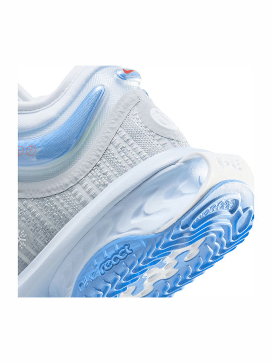 G.T. Jump 2 High Basketball Shoes Wolf Grey / Blue Tint / University Blue / White